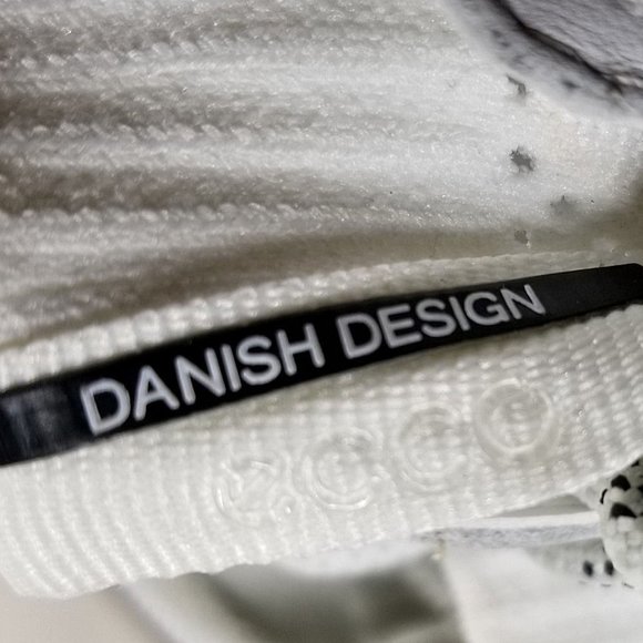 Ecco Intrinsic Mid Cut Sneaker, White/Bright, Womens Size 9-9.5 / 40 - Picture 11 of 11